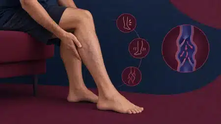 أعراض الدوالي الداخلية